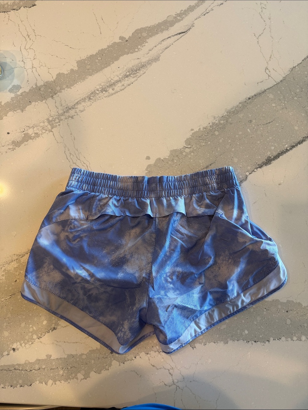 Athleta Printed Mesh Racer Run Short - Picture 3 of 3